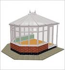 Victorian Double Hipped Conservatory